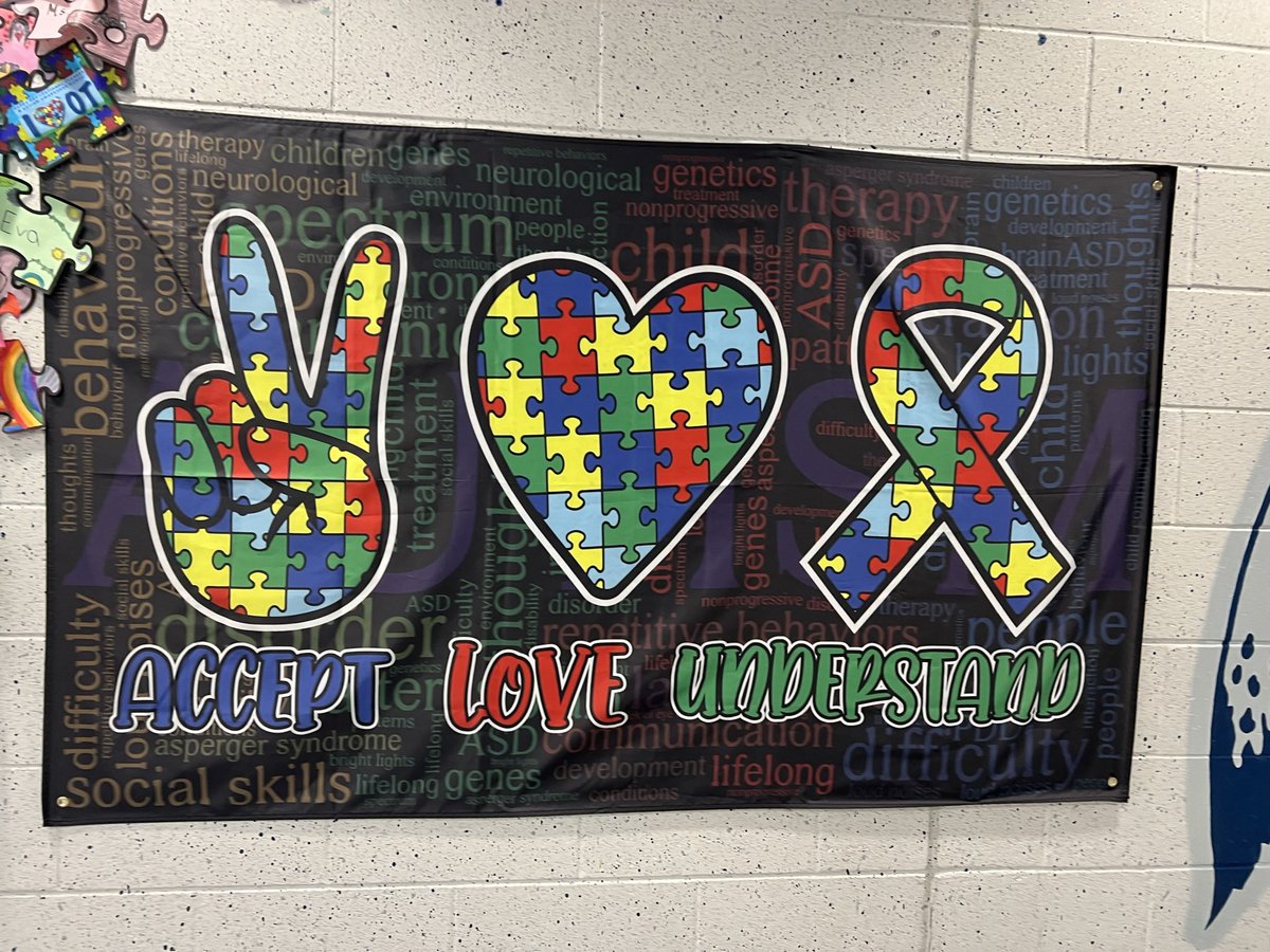 School-wide character lesson! #AutismAcceptanceMonth growing awareness! #strongseminolecommunity <a href="/wearetrschools/">Toms River Regional Schools</a>