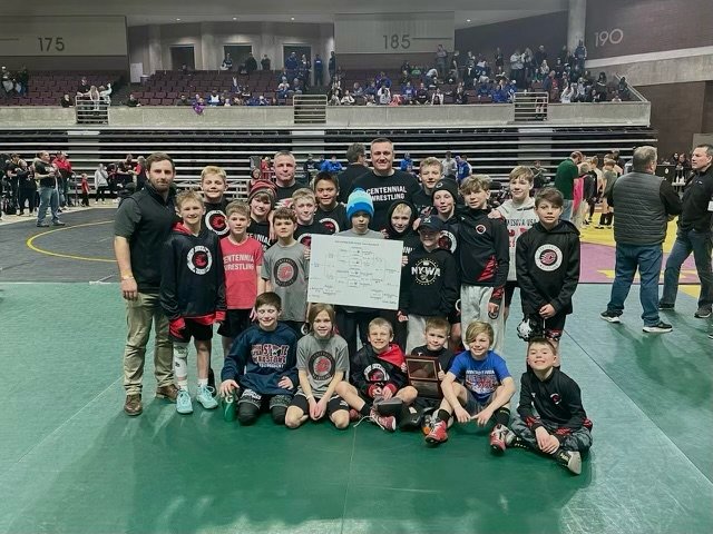 Cougwrestling's tweet photo. Congrats to our K-6 team for placing 2nd at NYWA Team State! Awesome job, boys! We are lucky to have such a dedicated group of coaches! #buildtradition https://t.co/saI0Y0OEUH
