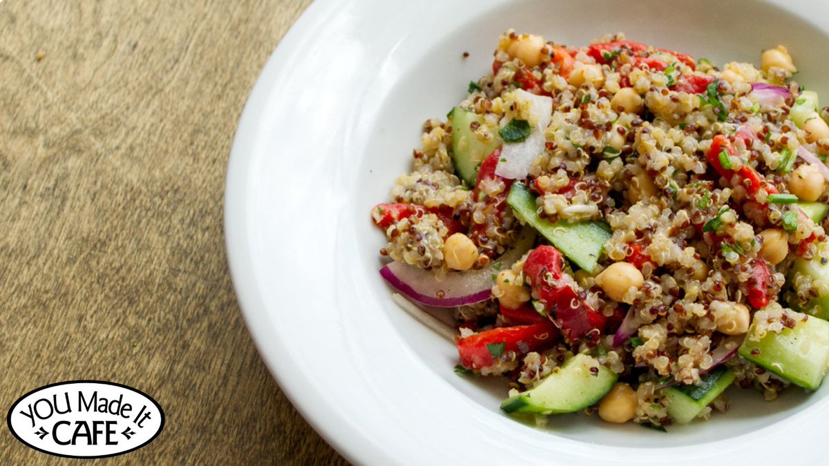 Start the week off with a healthy fresh Quinoa Salad 🥗 Made with rainbow quinoa and a zesty lemon vinaigrette, every dish supports local youth skills training.

Browse our full menu here: bit.ly/3lR9NfS

#ldnont #socialgoodcafe #madebyyouth