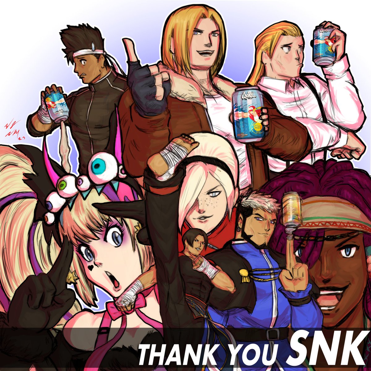 Good  gawd, this one took some time. WOO, SNK did not disappoint. Justice is coming this 4th.
#fatalfury #samuraishodown #kofxv #kof15 #snk #thekingoffighters #terrybogard #andybogard #joehigashi #darlidagger #goenitz #ashcrimson #sylviepaulapaula  #evojapan #fgc #fightinggames