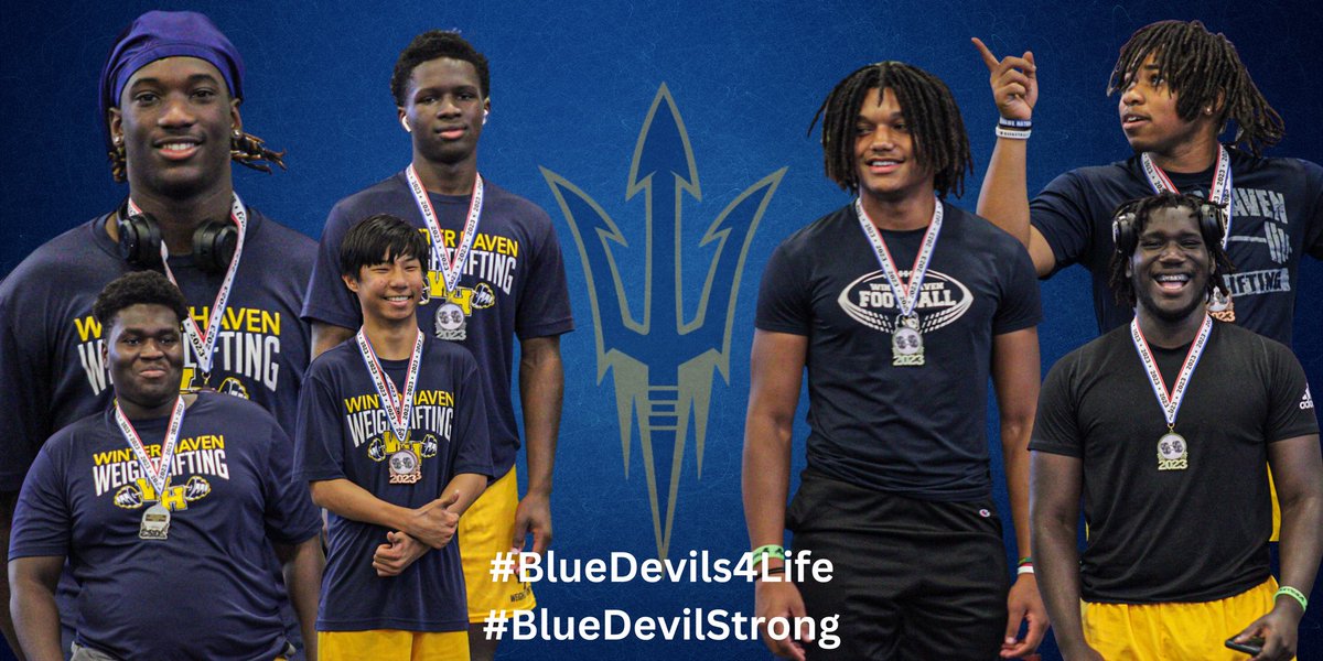 Congratulations on a very successful District Weightlifting Meet.

Olympic:
3rd Place-Peyton Bowers, Dashon Westbrook, <a href="/TreyEllington/">Trey'On Ellington</a> 

Traditional:
1st Place-<a href="/guiseannmirtil/">Guiseann Mirtil</a> &amp; <a href="/RobertSmithJr56/">Robert Smith Jr</a> 
2nd Place-<a href="/winford_melvin/">𝓦𝓲𝓷𝓯𝓸𝓻𝓭 “𝔀𝓲𝓷𝓷𝔂” 𝓜𝓮𝓵𝓿𝓲𝓷</a> &amp; <a href="/JohnJeudy75/">John Jeudy</a> 
3rd Place-Peyton Bowers &amp; Dashon Westbrook