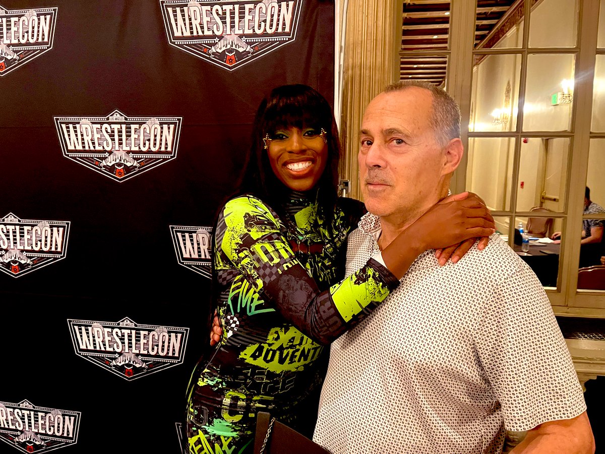TheTrinity_Fatu's tweet photo. .@DeanMalenko6 you always got something slick or witty to say 😂 always good seeing you https://t.co/VTllAP1xEs