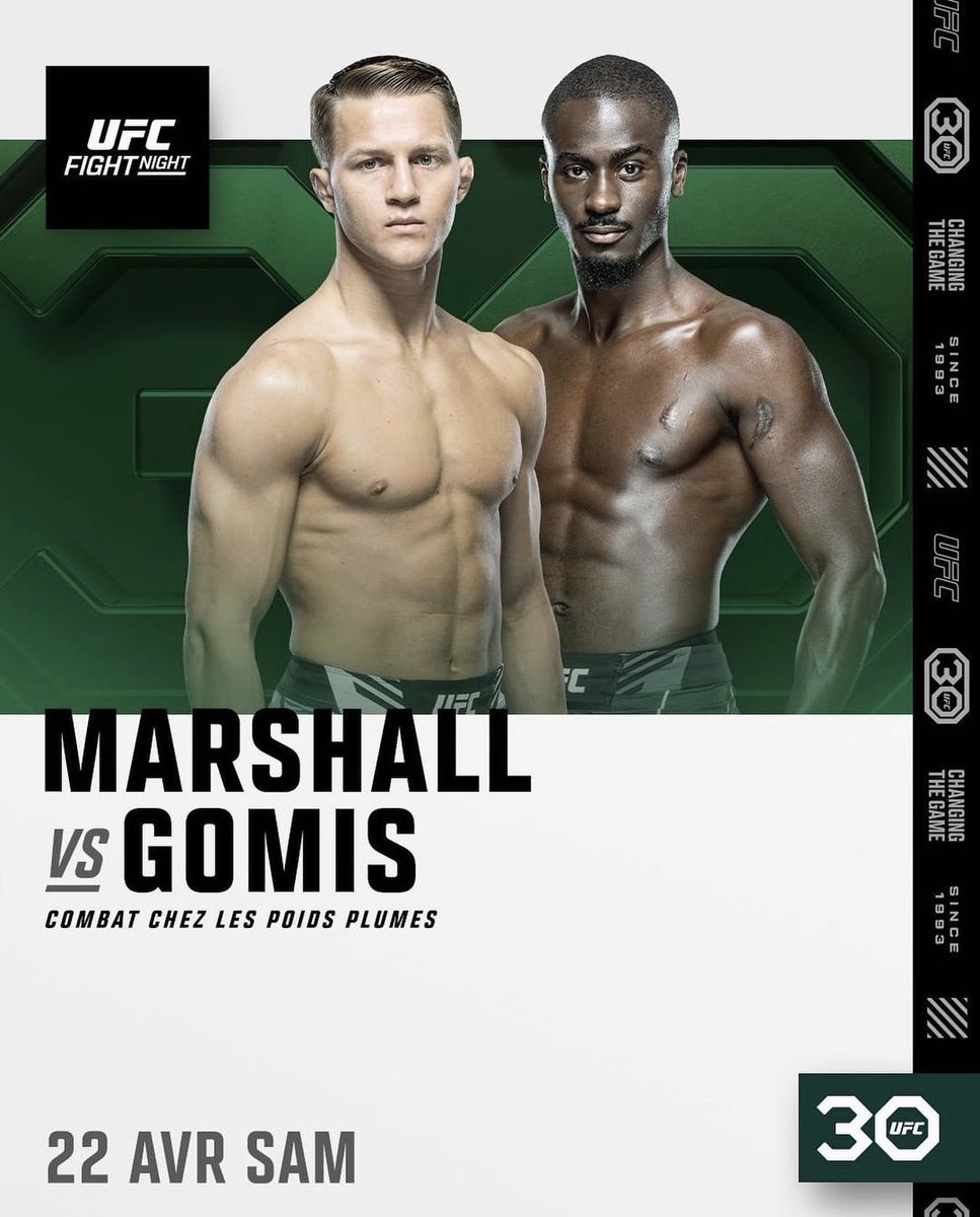 WilliamGomisMMA's tweet photo. UFC Vegas
🐆 J-19 l’équipe
#ufc #ufcvegas #ufcfr #mmafr https://t.co/kOLXhBpTO8
