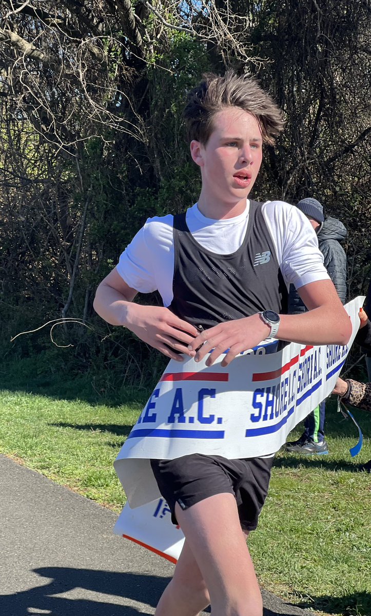 TheShoreAC's tweet photo. Thank you to all those who joined us at Dorbrook Park today for the Captain Zinn 5K Run & Walk, and congratulations to Gavin Schmitt who went wire to wire on a windy day to get the win in 16:12. Gavin ran in our @TheShoreAC youth program in the fall. #5K #captainzinn #parksystem https://t.co/z4gYxQYrUI