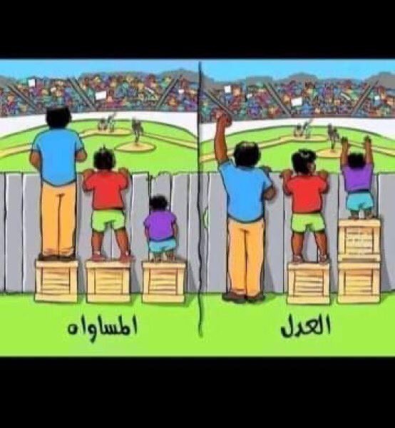 العدل والمساواة  .... الفرق شاسع بينهما