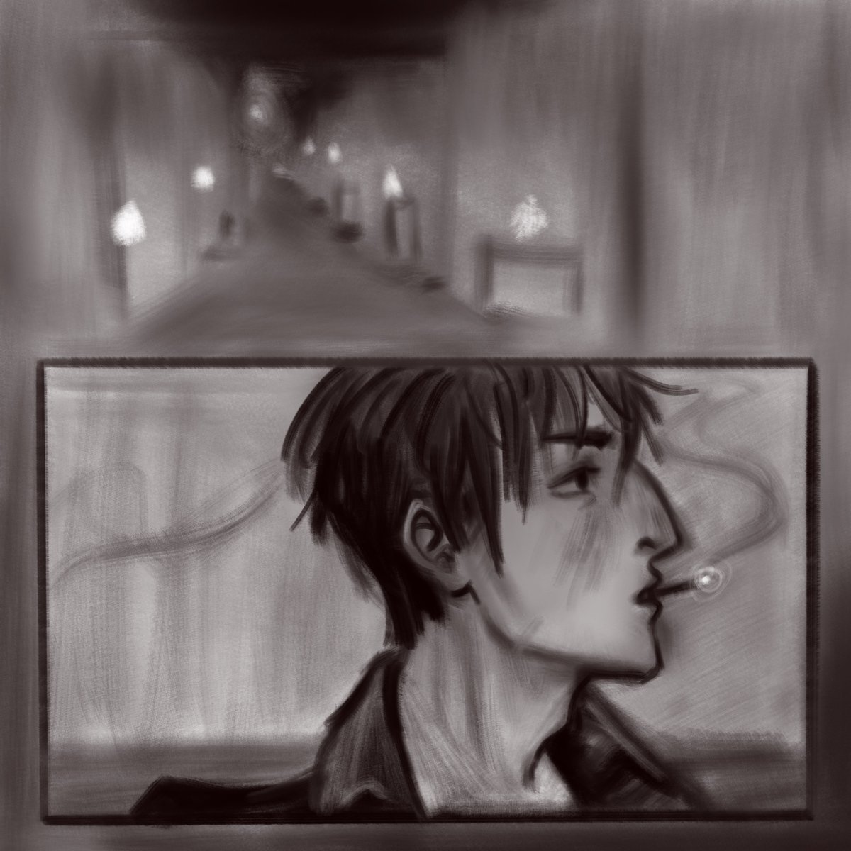 Neddea's tweet photo. 1/?
You know the fear of not showing the world something perfect and being judged for the flaws, but still wanting to share the thing? Well, here’s to get over that fear: my first Vashwood comic, still in sketch form but I don’t know if I’ll ever be able to finish it properly 🤷🏻‍♀️ https://t.co/gmeeepTrMh