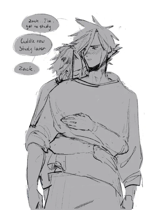 i couldn't help myself 
#zakkura
#ff7 #ffvii 