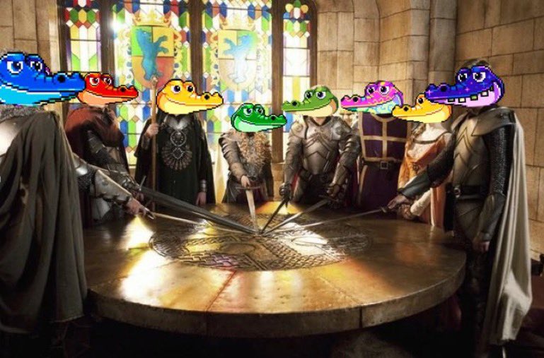 KrokNFT's tweet image. Good chats and kommunity input with the Round Table so far… Only rule of the Round Table is don’t talk about the Round Table

#krok #kommunity #ordinals #btc