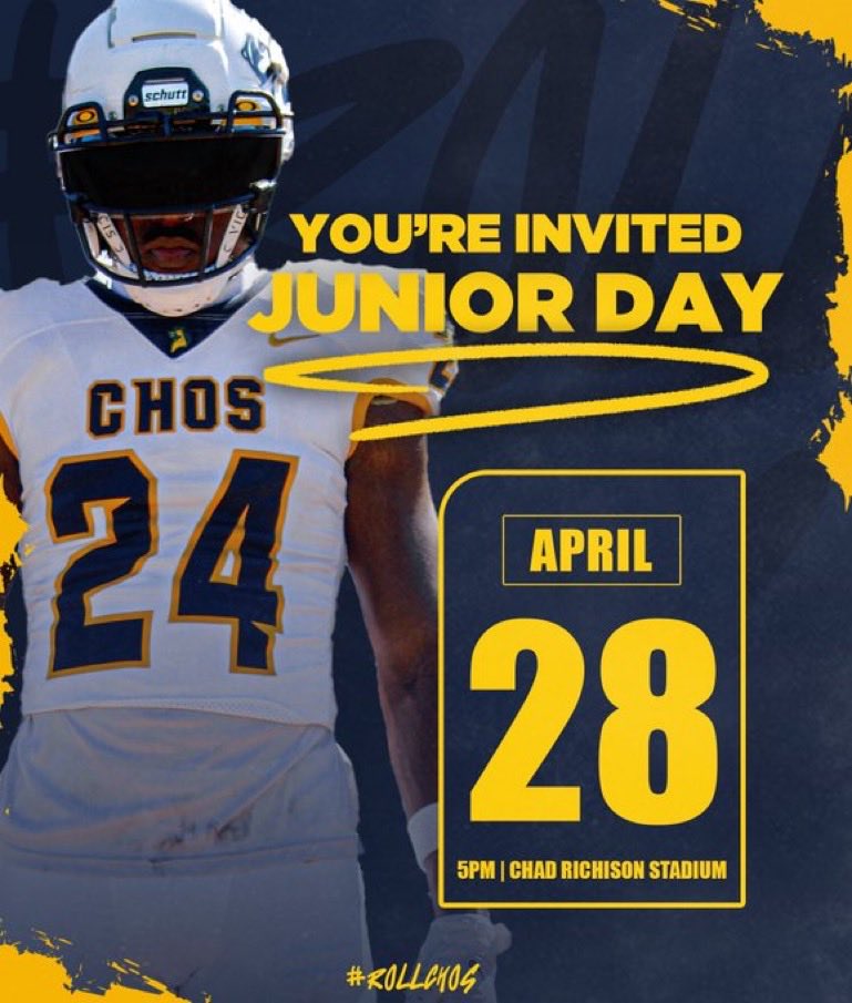 Thank you for the invite ⁦<a href="/_CoachDonald/">Dimitri Donald™</a>⁩! Can’t wait to join for junior day!