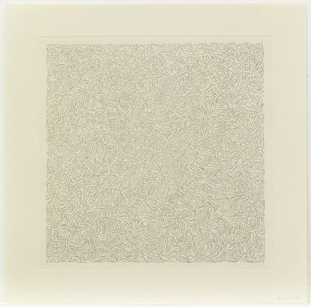 Sol LeWitt, Line Etchings, 2000 #museumarchive #sollewitt moma.org/collection/wor…