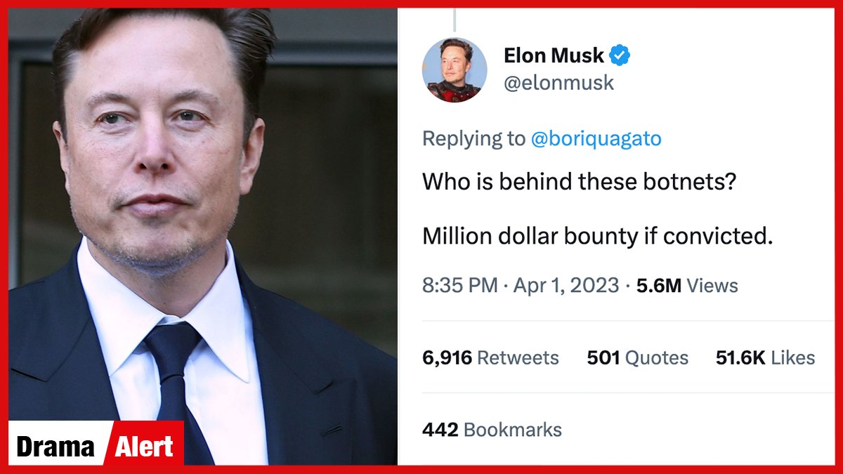 dramaalert-on-twitter-yesterday-elon-musk-set-a-million-dollar