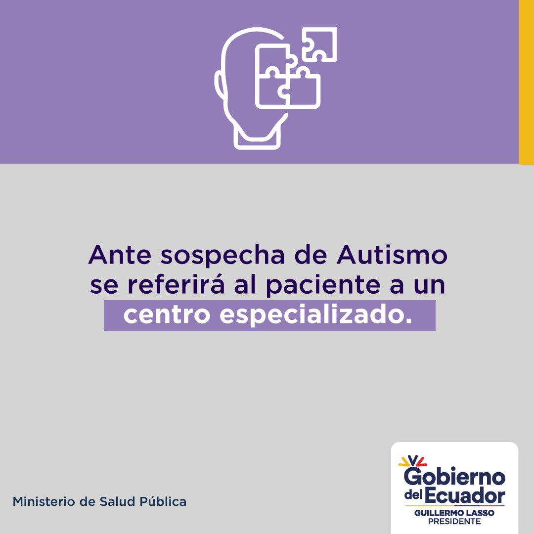 Salud_Ec's tweet photo. Para detectar el #Autismo y acceder a los servicios de @Salud_Ec puedes:

📞Agendar una cita en la línea gratuita 171 - opción 4

💬WhatsApp: https://t.co/HCmblUyHsn

🌐Web: https://t.co/C4uqOiUfjk

✉️Messenger: https://t.co/VWQZkNHE6j

📲App: SaludEc https://t.co/NIDTuvY771