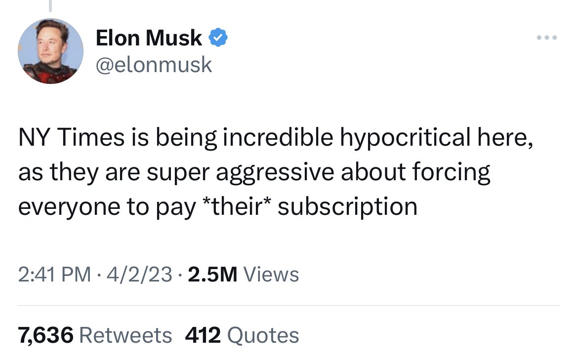 I admire a businessman who’s fearless enough to tweet “Why won’t someone buy MY product when they ask people to buy THEIR product” when most others would consider it humiliating loser talk