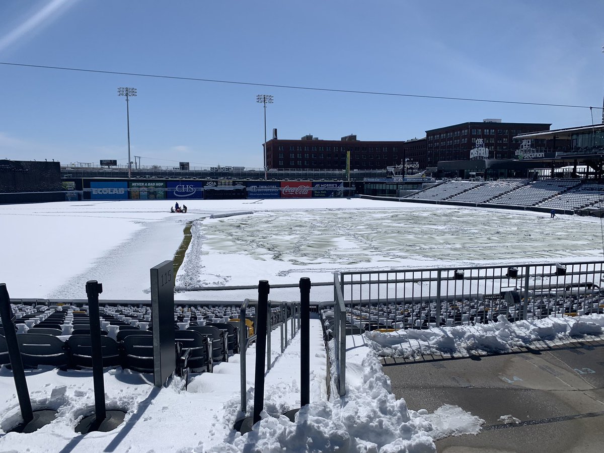 St. Paul Saints Grounds Crew tweet media
