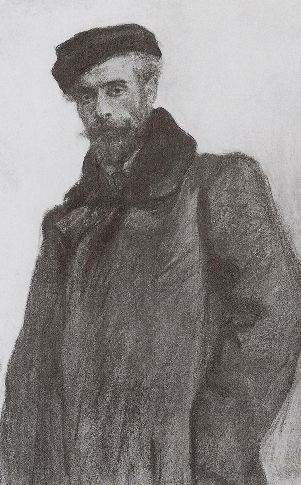 Portrait of the Artist Isaac Levitan, 1900 #valentinserov #serov wikiart.org/en/valentin-se…