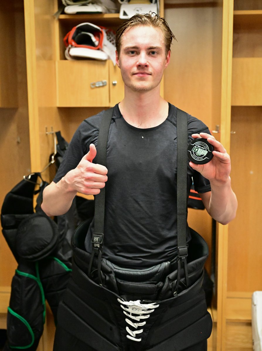 SDGullsAHL's tweet photo. First career @TheAHL start for Calle Clang, first career win!

#LetsGoGulls | #SDvsIA https://t.co/WnPzR4PCWr