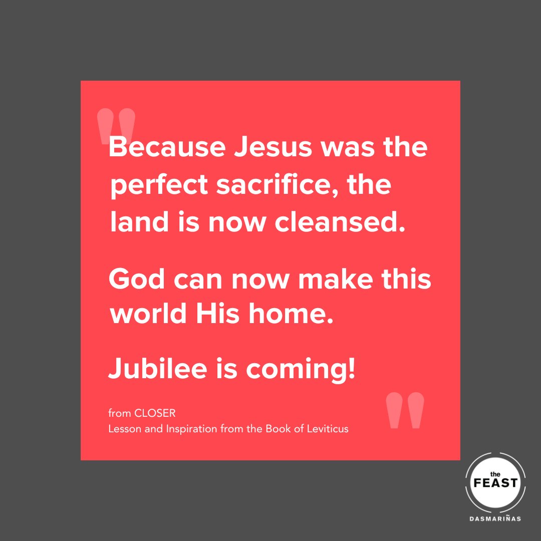 TheFeastDasma's tweet photo. Because Jesus was the perfect sacrifice, the land was now cleansed. God can now make this world His home.

This Holy Monday, let us radiate Christ in our hearts and in our actions. Amen!

#TheFeastDasma
#YouAreLoved https://t.co/bssZbQssZM
