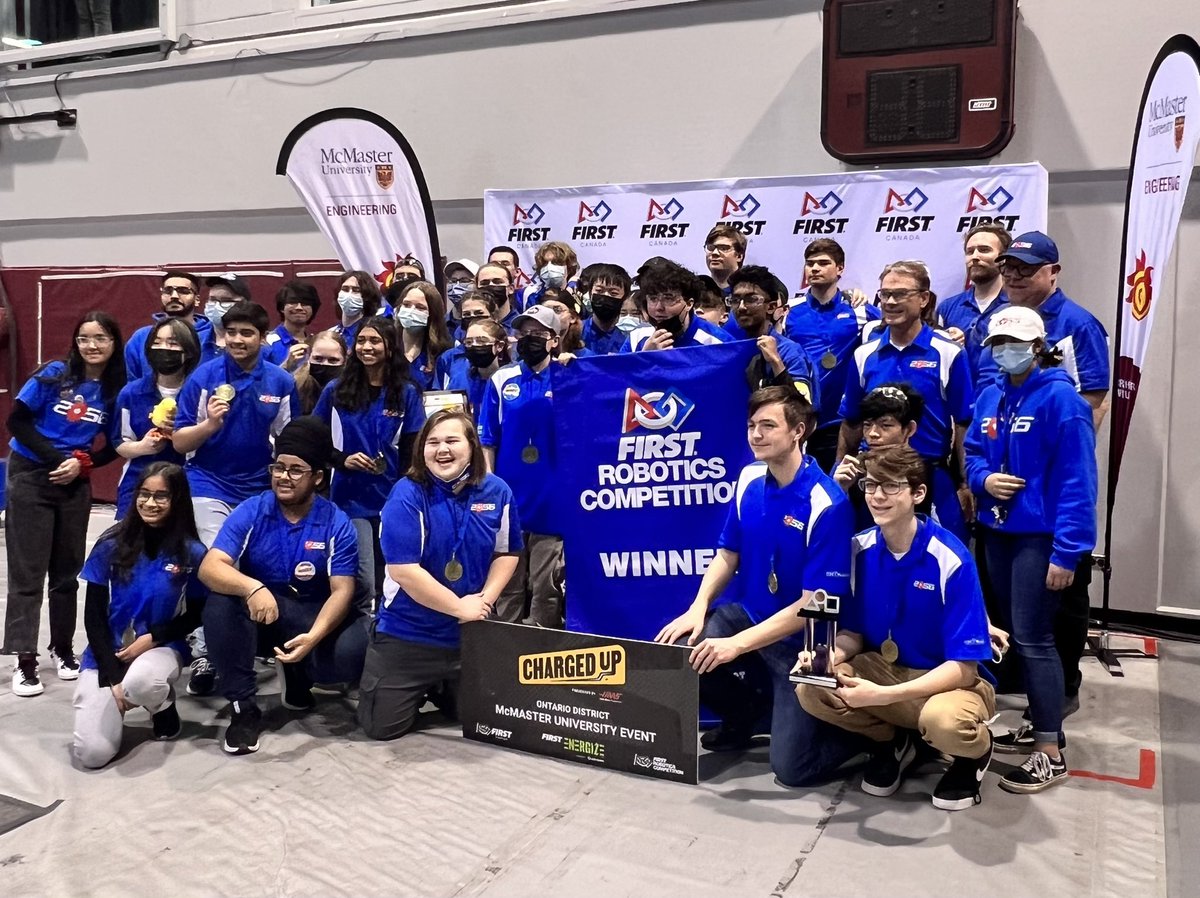 Congratulations to the winners  <a href="/frc1325/">Inverse Paradox</a> <a href="/frc2056/">OP Robotics</a> and <a href="/Team4992/">Sparbotics, FRC Team 4992</a>! 🎉👏

And thank you to all participants, volunteers, staff and students who made this event so amazing. ❤️ #FIRSTatMac