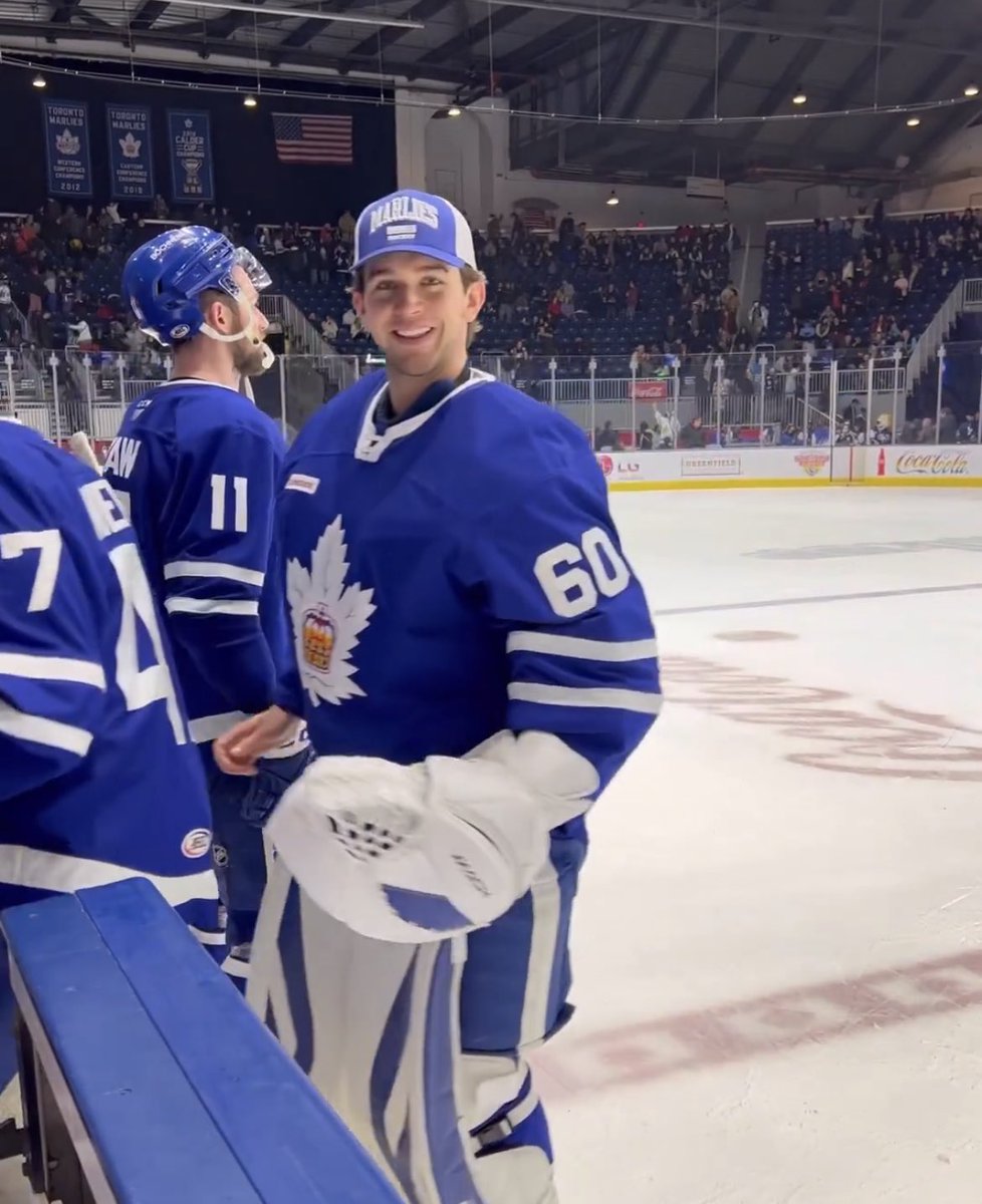 34thistown's tweet photo. smile if you are about to save the leafs season:  https://t.co/U4MRqLhAYv