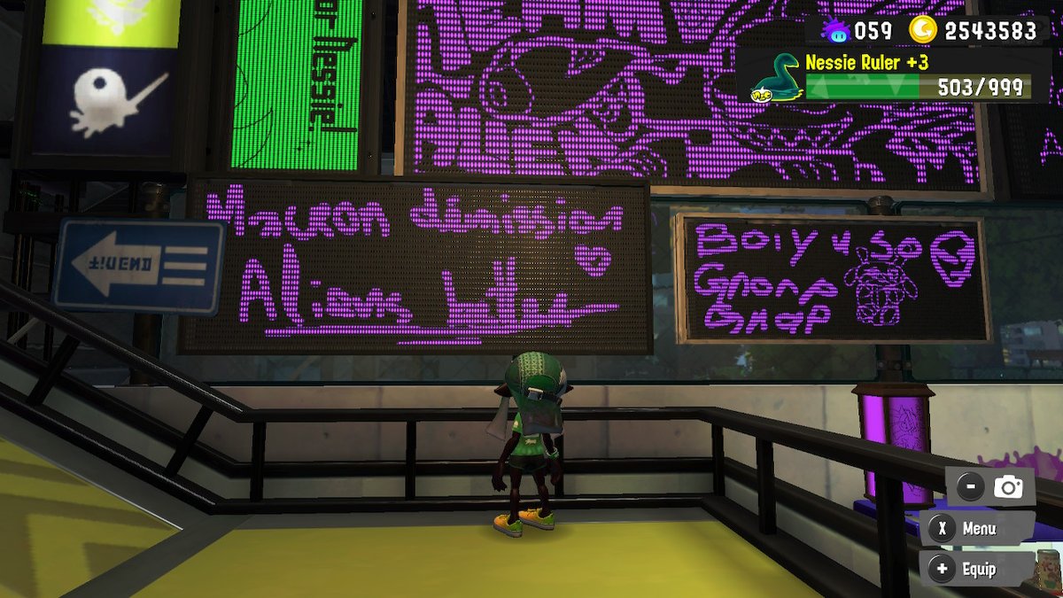 Rael_303's tweet image. #macronexplosion #Splatoon3 #NintendoSwitch