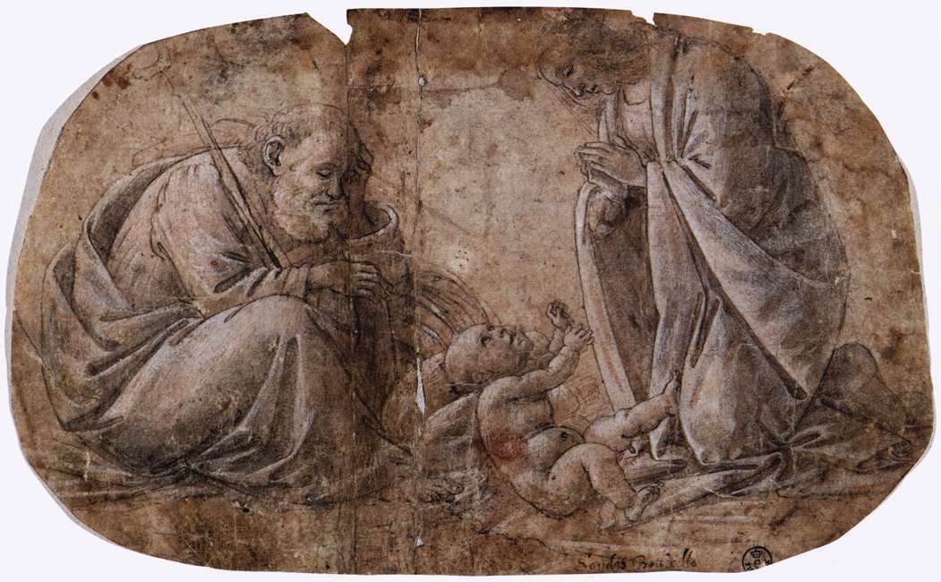 Adoration of the Child, 1495 #botticelli #sandrobotticelli wikiart.org/en/sandro-bott…