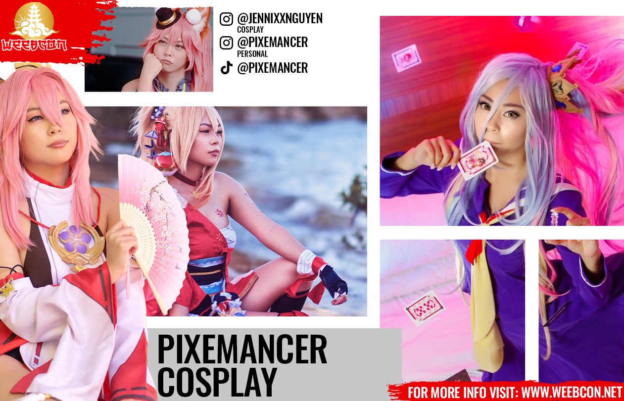 WeebCon on Twitter "🌥️COSPLAY GUEST🌥️ Big shouts to jennixxnguyen for