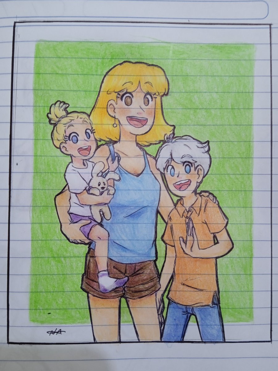 This was supposed to be for the start of this Year of the Rabbit... Uuuh... April si the new January ?¿

I don't speak or white English, my bad

Enjoy!

#TheLoudHouse #LoriLoud #LincolnLoud #LilyLoud #FanArt #TraditionalArt