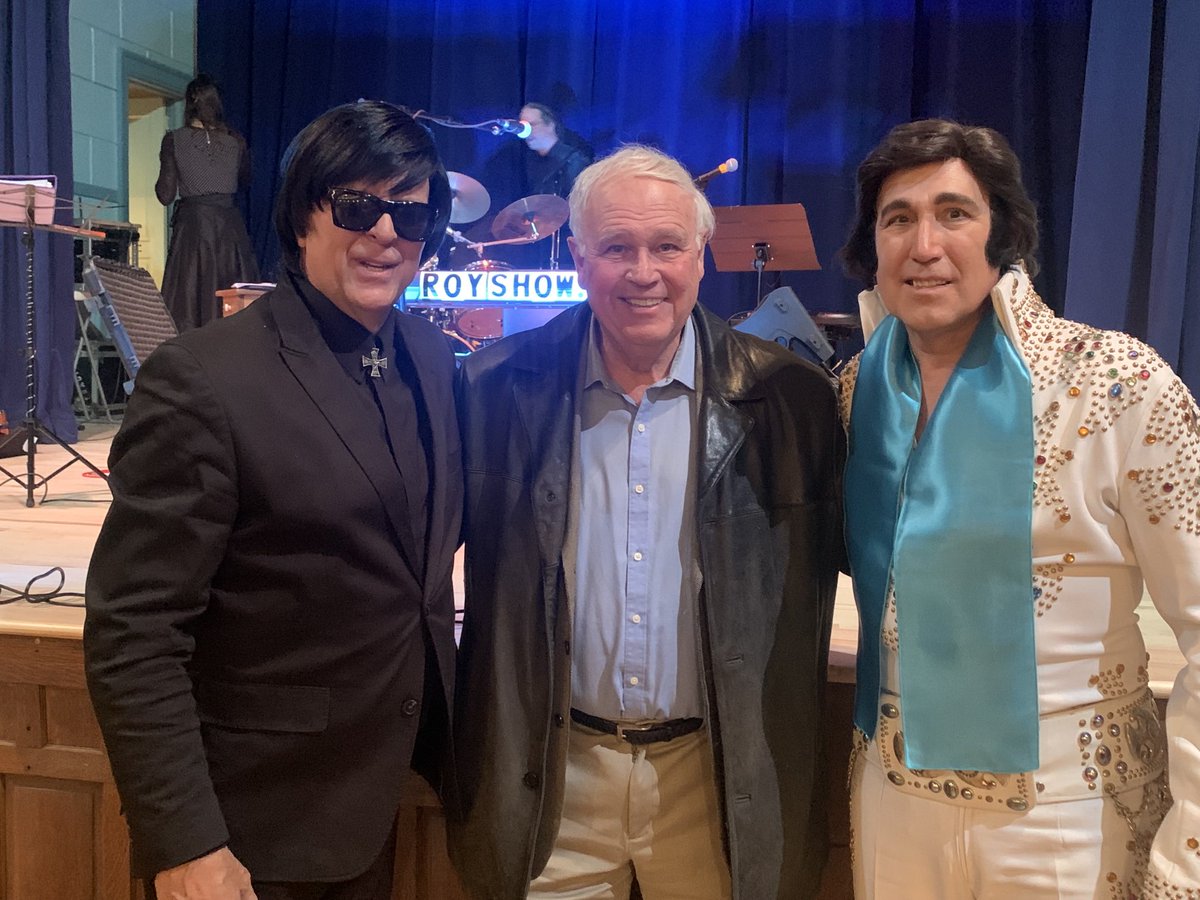 I formed a trio with Roy and Elvis at the Litchfield Opera House
