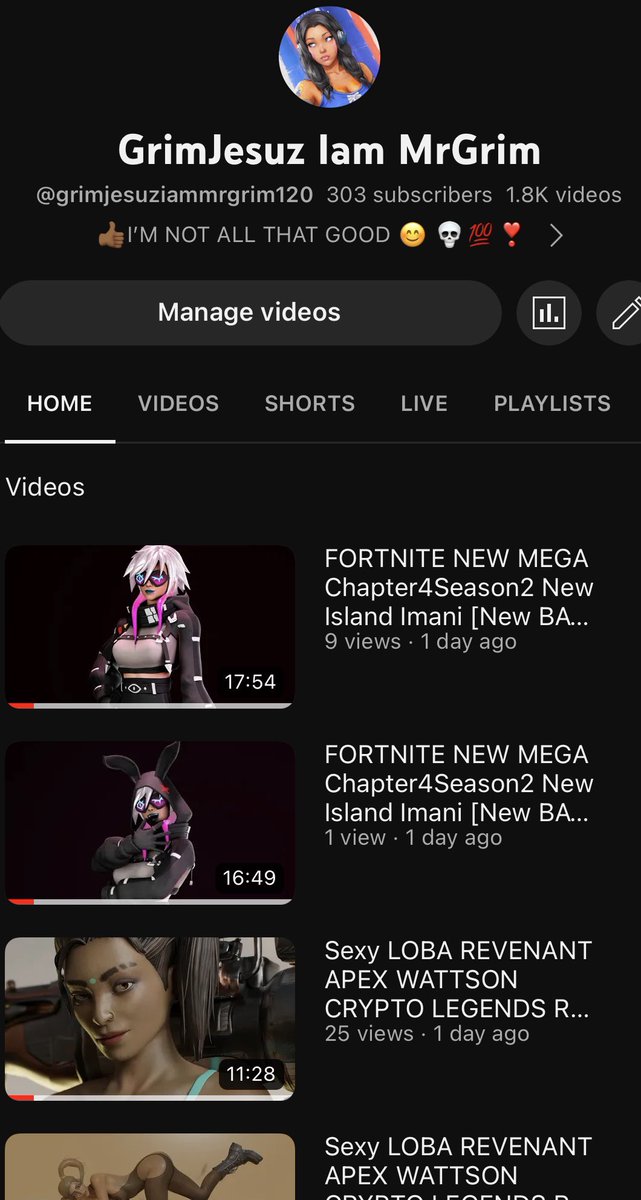 Grimfamous's tweet photo. #FORTNITE #MEGA #CHAPTER4SEASON2 #IMANIoutfit #MsGrimJesuz #GrimJesuz #MsGRIM #MrGRIM #MsGRIMClipz #MrGRIMClipz #FORTNITE #MEAG #NEWISLAND #CHAPTER4SEASON2 #ZEROBUILD #thisisGAMEPLAYonly #Gameplay FORTNITE NEW CHAPTER 4 SEASON 2 #@Grimfamous #MrGRIMClipz #MsGrimJesuz #GrimJesuz https://t.co/vAy2fcN9gP