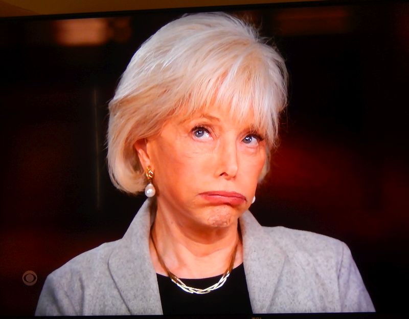 Lesley Stahl's  face on <a href="/60Minutes/">60 Minutes</a> when Margie Taylor Greene explained how the Dems are all pedos... 😂🤣😂  #WeAreAllLesleyStahl