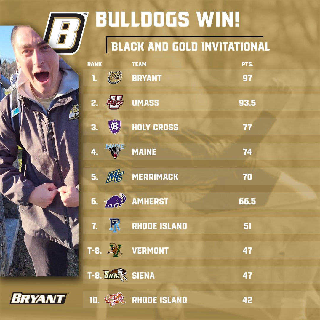 Image posted by BryantAthletics to twitter