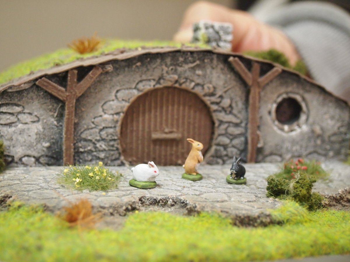 AuroraRay's tweet image. 1/35うさうさパラダイス(仮)塗装完了!
COMING SOONです🐰