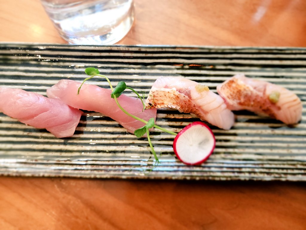 putemupcdukes's tweet photo. #DukesandBellTailgateathome
It's was a birthday weekend, so we were out, and this 🍣 was sooooo good, thank you. #MFBar Phenomenal. https://t.co/TPSiyzsY3i