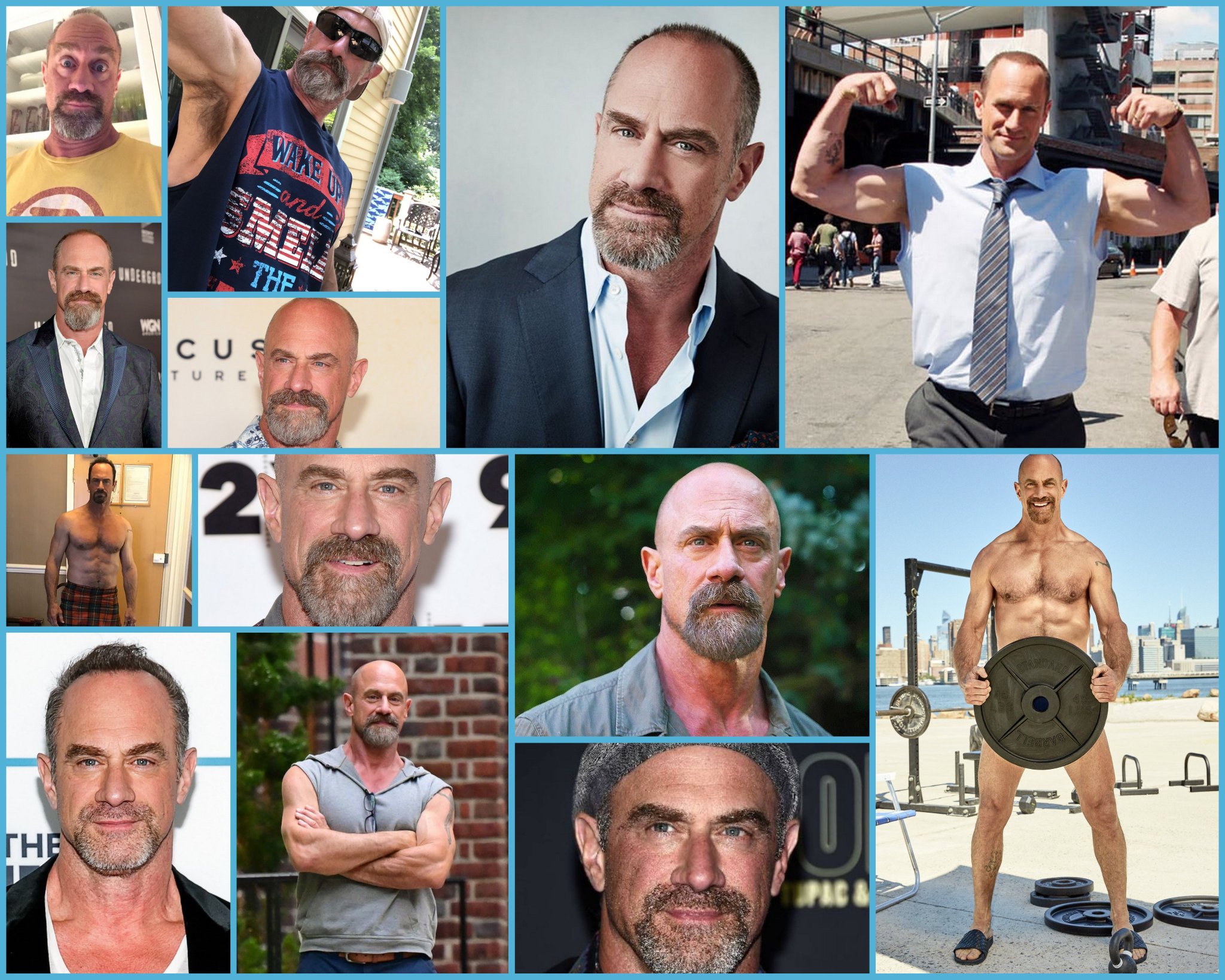 Happy 62nd Birthday to the always hot Christopher Meloni! 