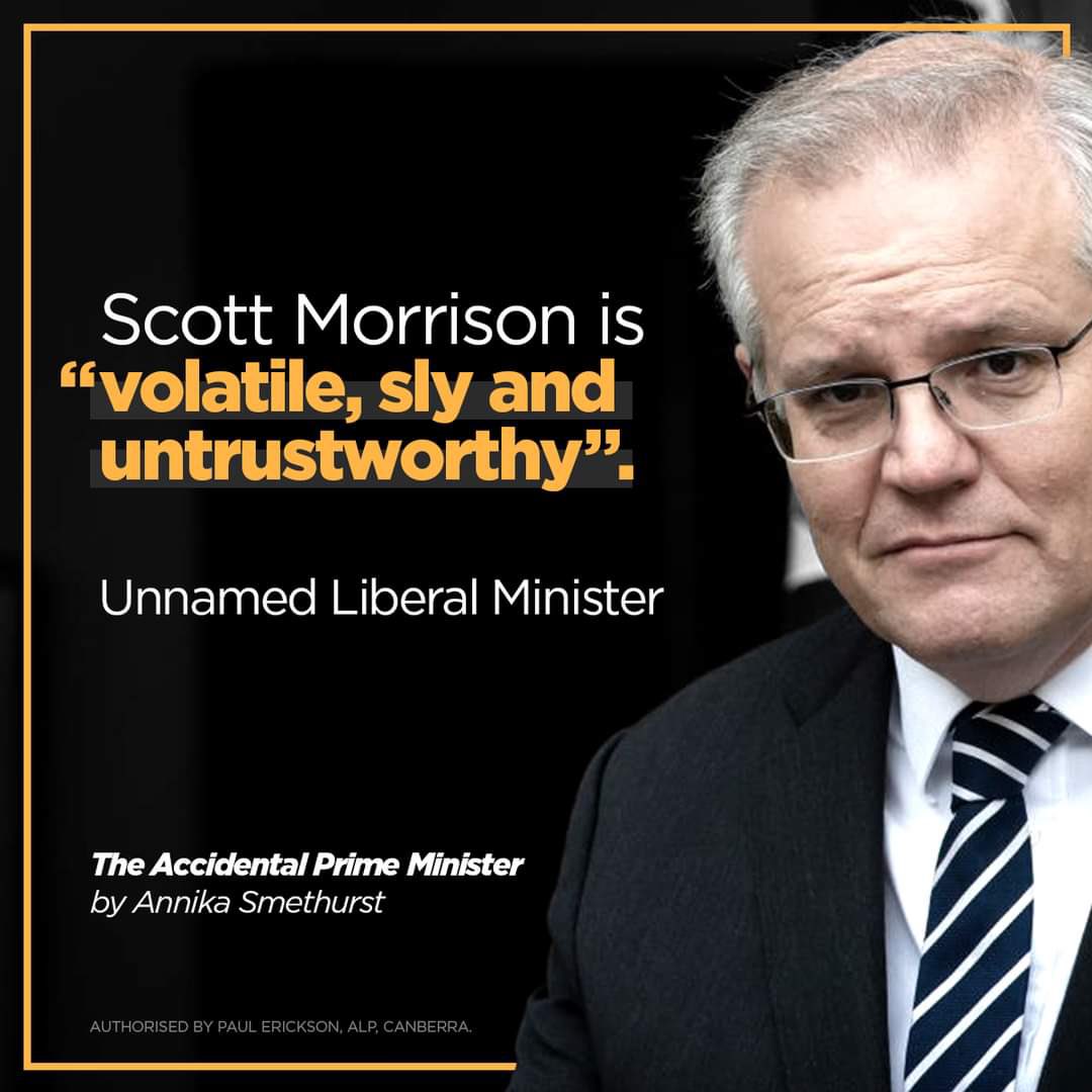 lorrainemary59's tweet photo. Honestly what organisation would hire the most incompetent, lying, useless, despised person to ever be in charge of a country &amp; it’s finances? 🤷‍♀️ #auspol https://t.co/xRQbBDxh6y