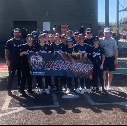 EBC 14u-Moore &amp; EBC 12u-Fly coming home with championship wins in Atlanta, GA! #elevateyourgame