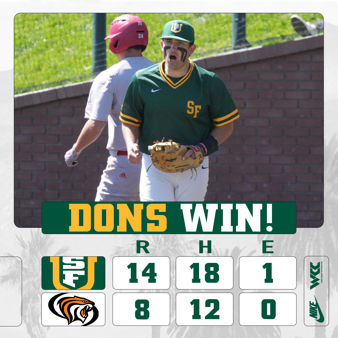 Happy ride home 🤠

#USFDons | #WCCsports