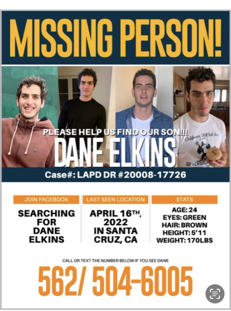 FindDaneElkins's tweet image. Happy 24th Birthday to my missing  son #DaneElkins #missingperson #missingstudent #ucsc #vegan #MentalHealthAwareness #SantaCruz #Salinas #SanJose #SanFrancisco #NorthernCalifornia #RT