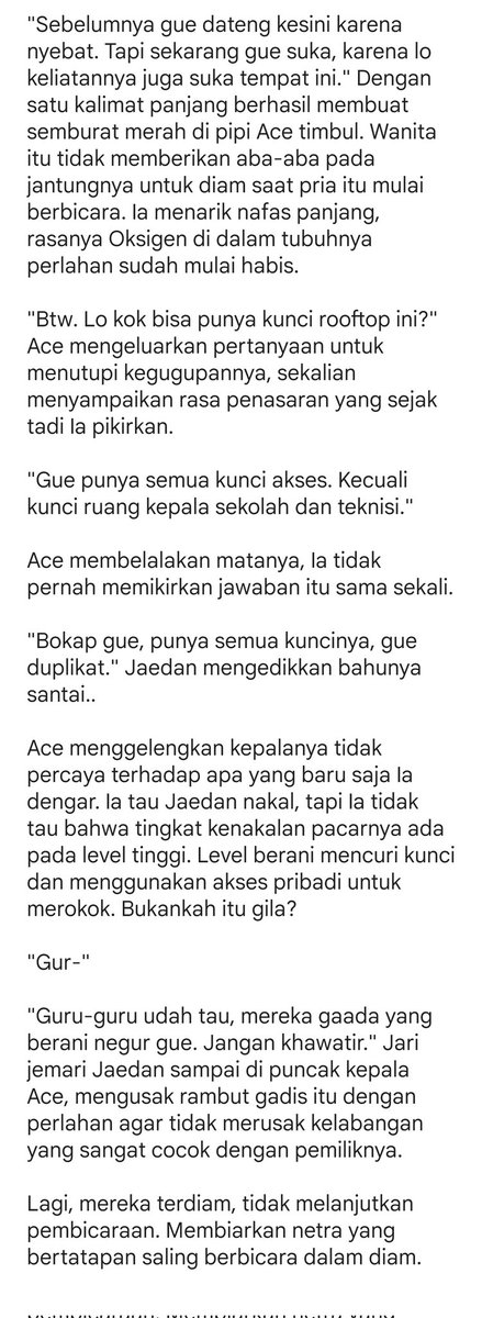 Yupi4ddict's tweet photo. TROUVAILLE
#part56

iseng nulis lagi di sekolah~ Happy Reading❤️ https://t.co/ocJwnSipld