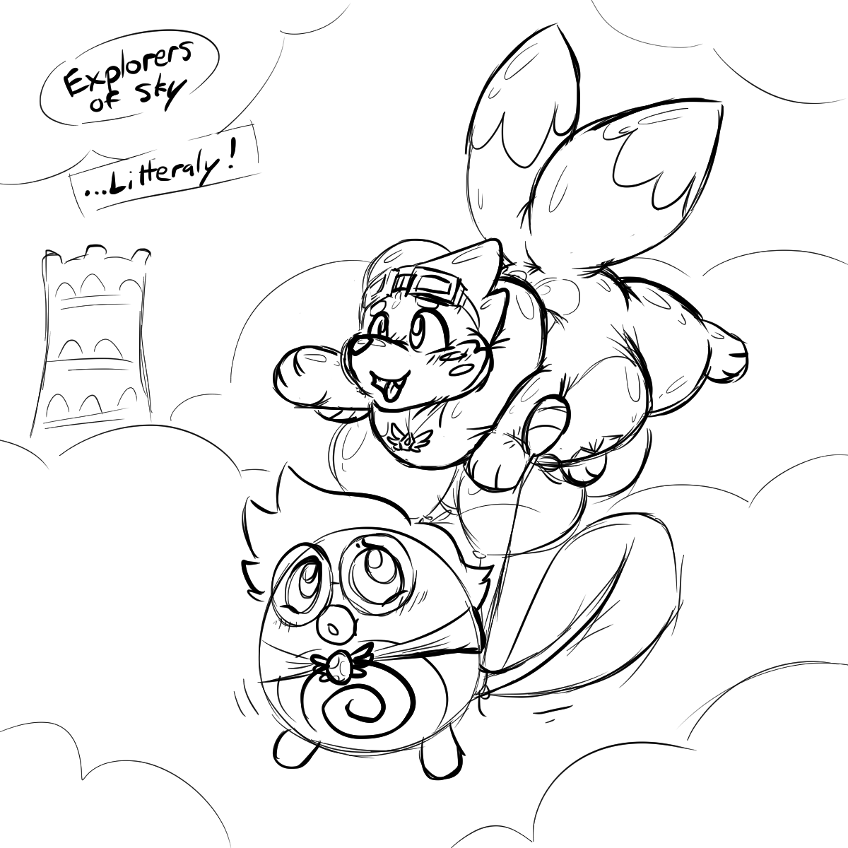 BuoyantBliss's tweet photo. There's no better/more litteral way of exploring the skies than this~ <3 https://t.co/gQ5SPZVOhO