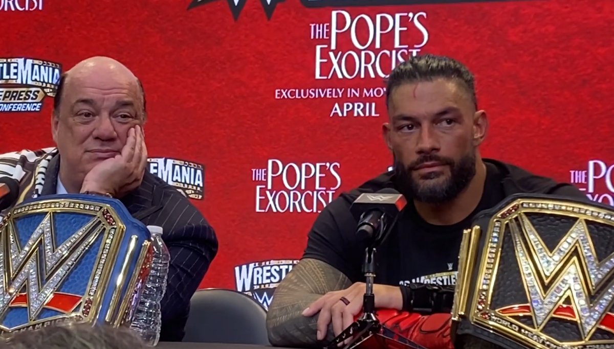 Wrestling News on Twitter "Roman Reigns and Paul Heyman comment on WWE