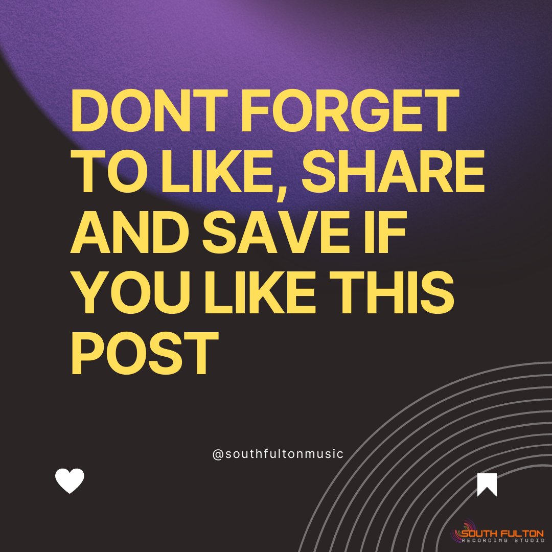 SFultonStudio's tweet image. We provide artists with the tools, resources, and guidance they need to succeed in the music industry.
#ToolsAndResources #Guidance #SouthFultonRecordingStudio