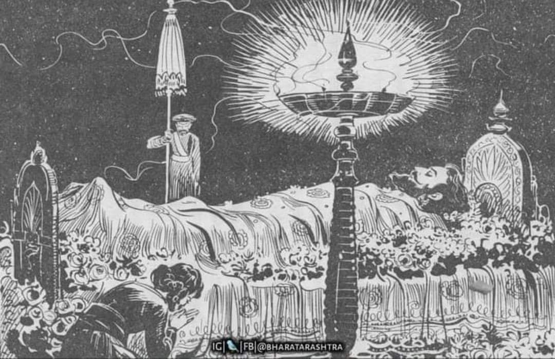 छत्रपति शिवजी महाराज पुण्यतिथि 3 अप्रैल 1680.
हिंदुस्तान में ऐसे कई महापराक्रमी शूरवीर राजा पैदा हुए, जिनकी शौर्य गाथाएं सुनकर गर्व महसूस होता है कि हमने ऐसे देश में जन्म लिया. ऐसे ही एक वीर योद्धा थे, छत्रपति शिवाजी महाराज का नाम सुनते ही मुगल सैनिकों के रौंगटे खड़े हो जाते थे.