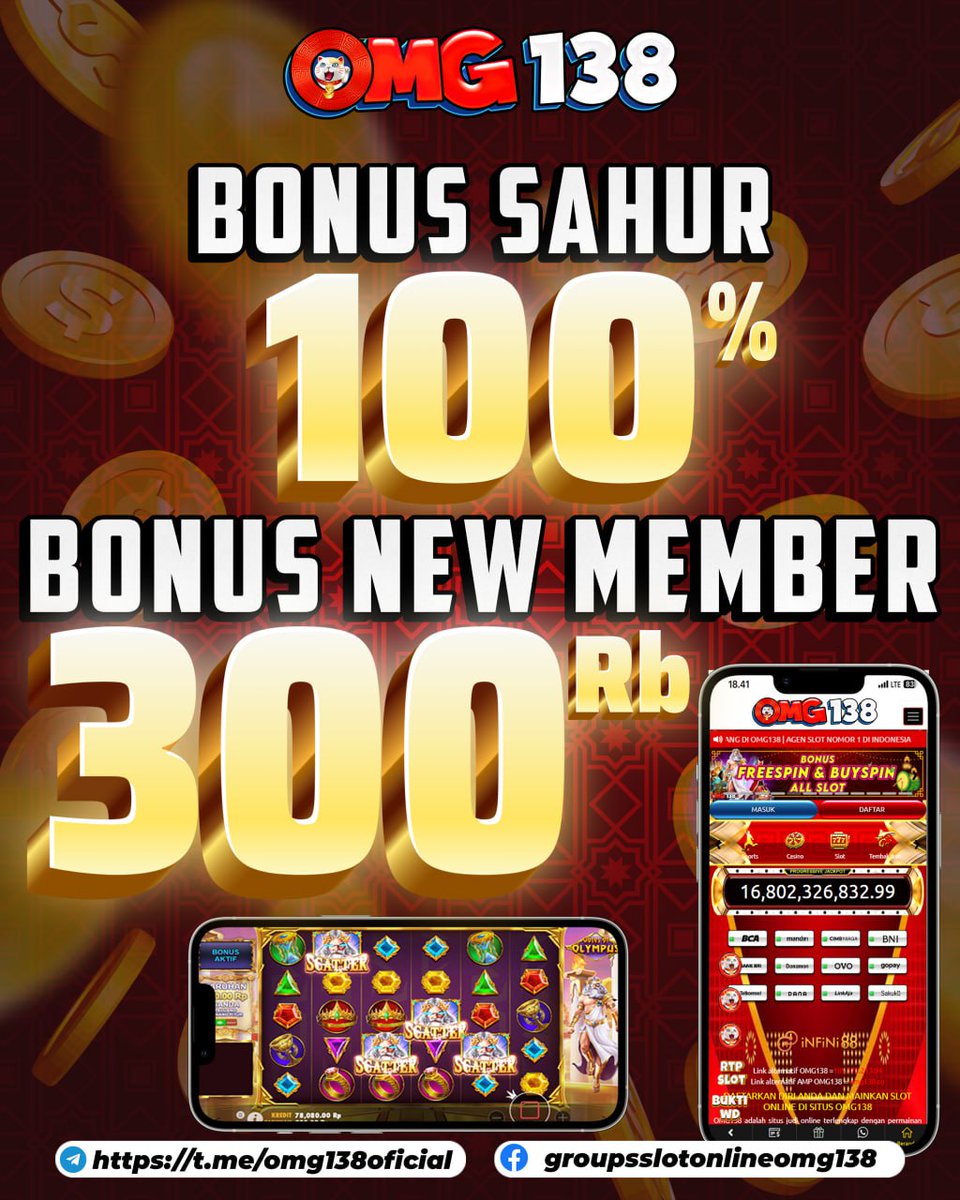 Banyak Menang Banyak Bonus Hanya Di OMG138

#RiaSw #GuruPenjas #Giselle #Arbani #Ancika #pssday #omg138 #slotonline #sloterpercaya #agenpulsa #agenonline #agenslot #slotonlineterpercaya #agengacor #polagacor #jamgacor