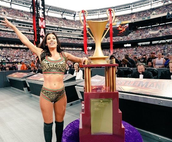 WhiteGirlKimber's tweet photo. Wrestlemania was great!! https://t.co/ytjwmZnuaT