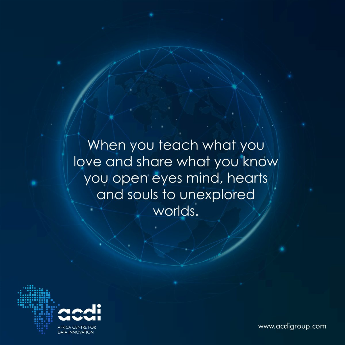 Join ACDI to explore uncharted territories by sharing your knowledge and teaching what you love. Our world-class facilities are tailored to cater to individuals and businesses alike. 

Book now and open up new worlds! buff.ly/3m1gUBV 

 #infosec #Education #inspiration