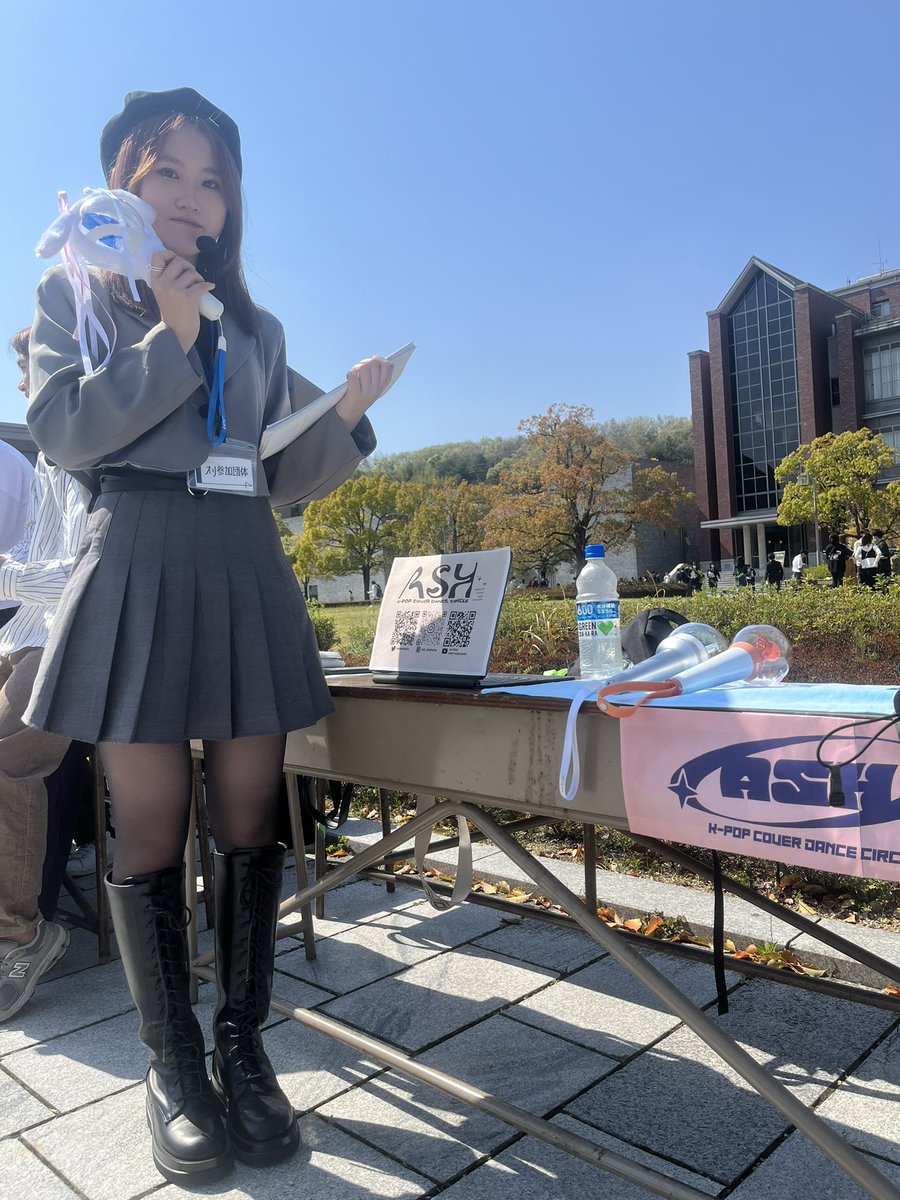 今出川キャンパスも京田辺キャンパスもブースやってます！！！🌸
  #春から同志社  #春から同志社女子  #同志社ダンス  #同志社kpop