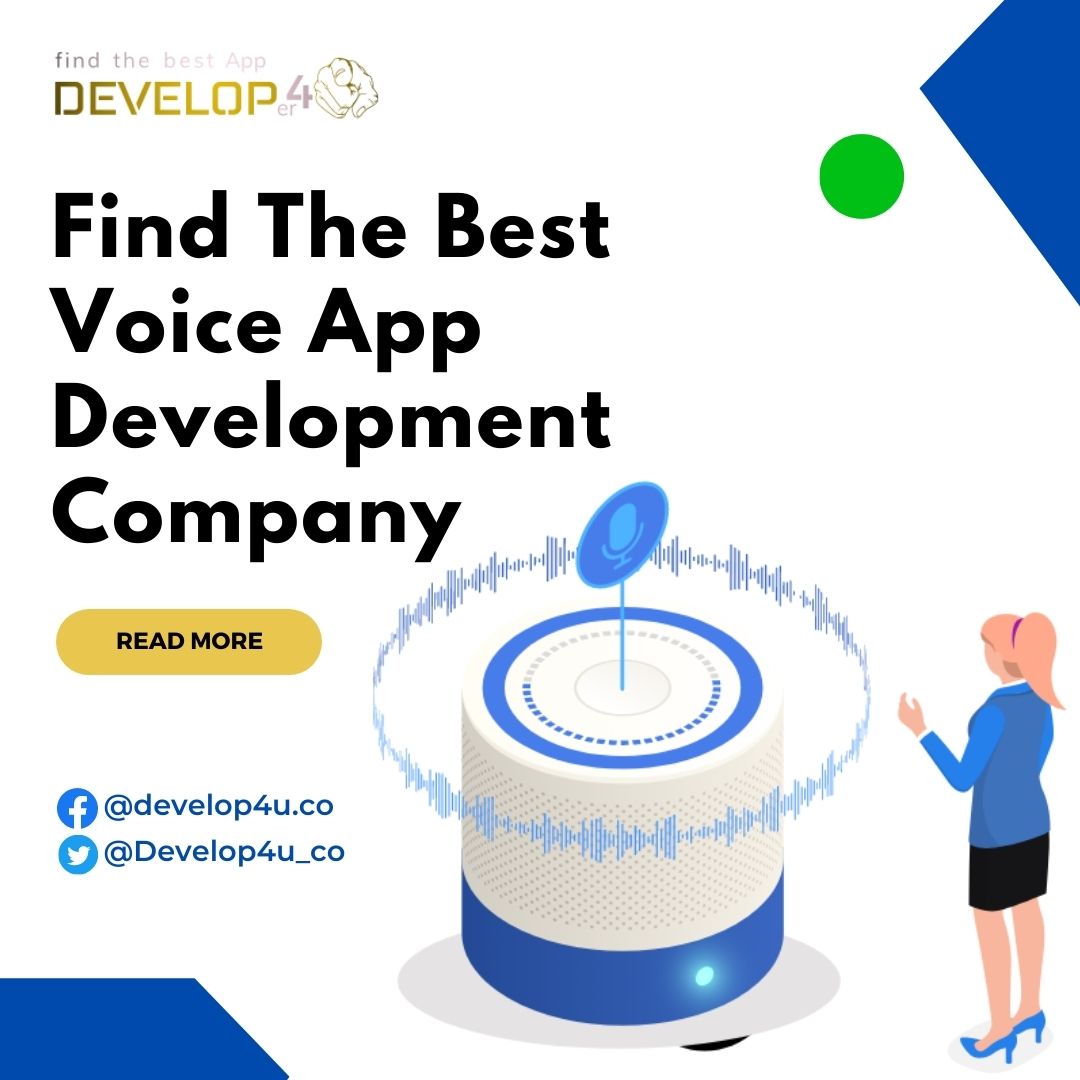 Find the best #voiceapp #developmentcompany to grow your #businessonline and get the 1st #Rank on Google.

#develop4u #app #development #appdevelopment #ios #iosdevelopment #webapp #hybrid #voice #application #apps #googlemybusiness #business #onlinemarketing #digitalmarketing
