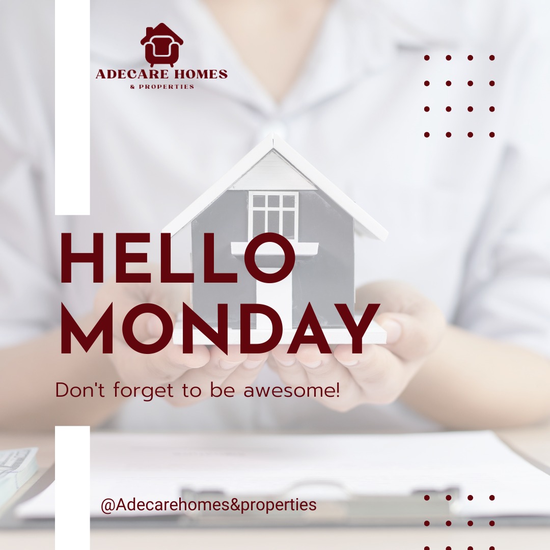 AdecareHomes's tweet image. Have a pleasant week ahead 😊 
#monday #MondayMotivation #north #yesmummy #thankyoudaddy