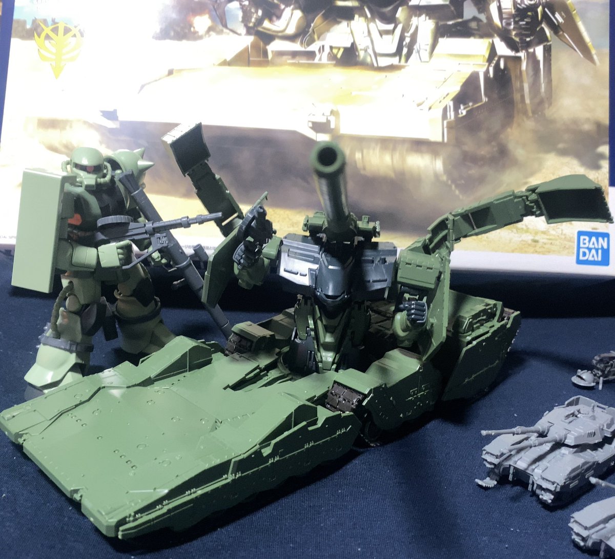 toritsutantei's tweet image. ヒルドルブを組んだ

戦車要素があるから他のガンプラと違う感じがして組むのが楽しい

置き場所には困る

 #ガンプラ 
 #EXMODEL 
 #ヒルドルブ